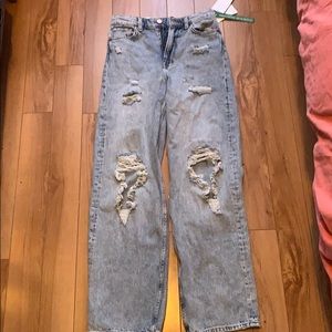 H&M Loose Straight Jeans